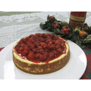 Cheesecake with Strawberries